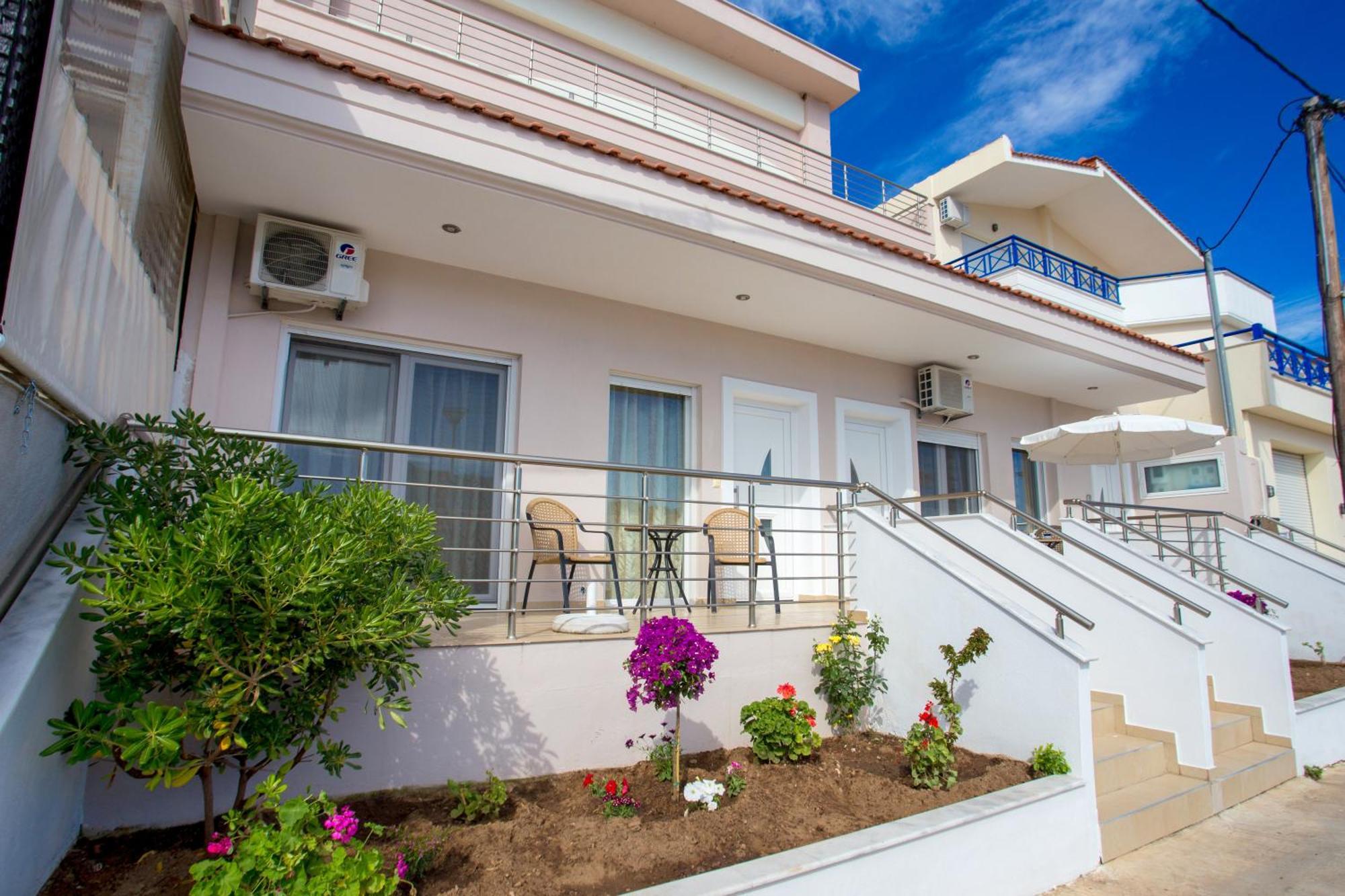 Al Mare Villas Skála Marión Rum bild