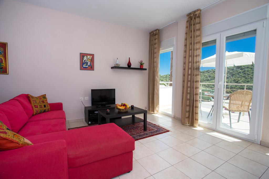 Al Mare Villas Skála Marión Exteriör bild